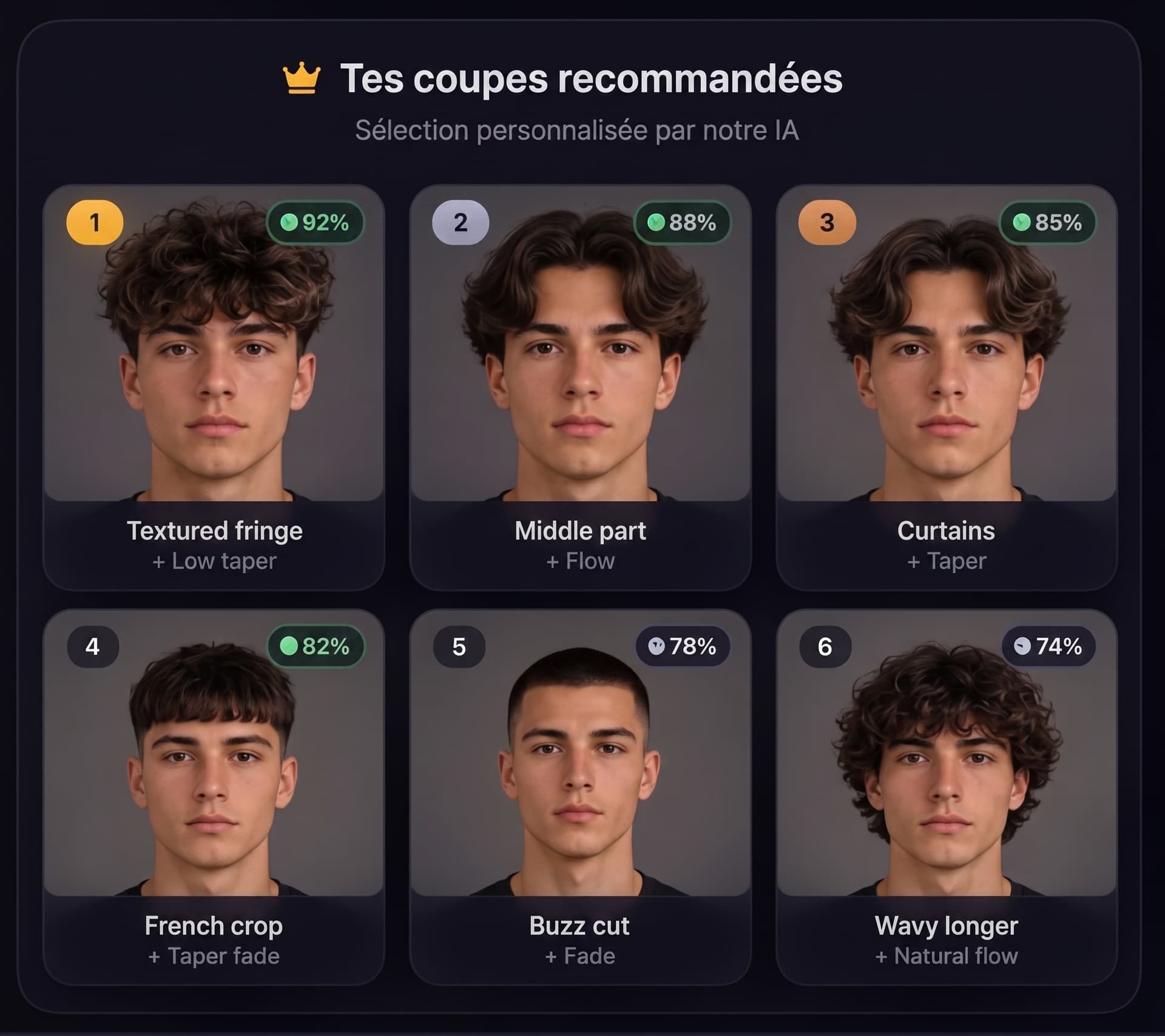 Avant / Après - Transformation coupe